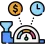 Icono de eficiencia y ubicación estratégica